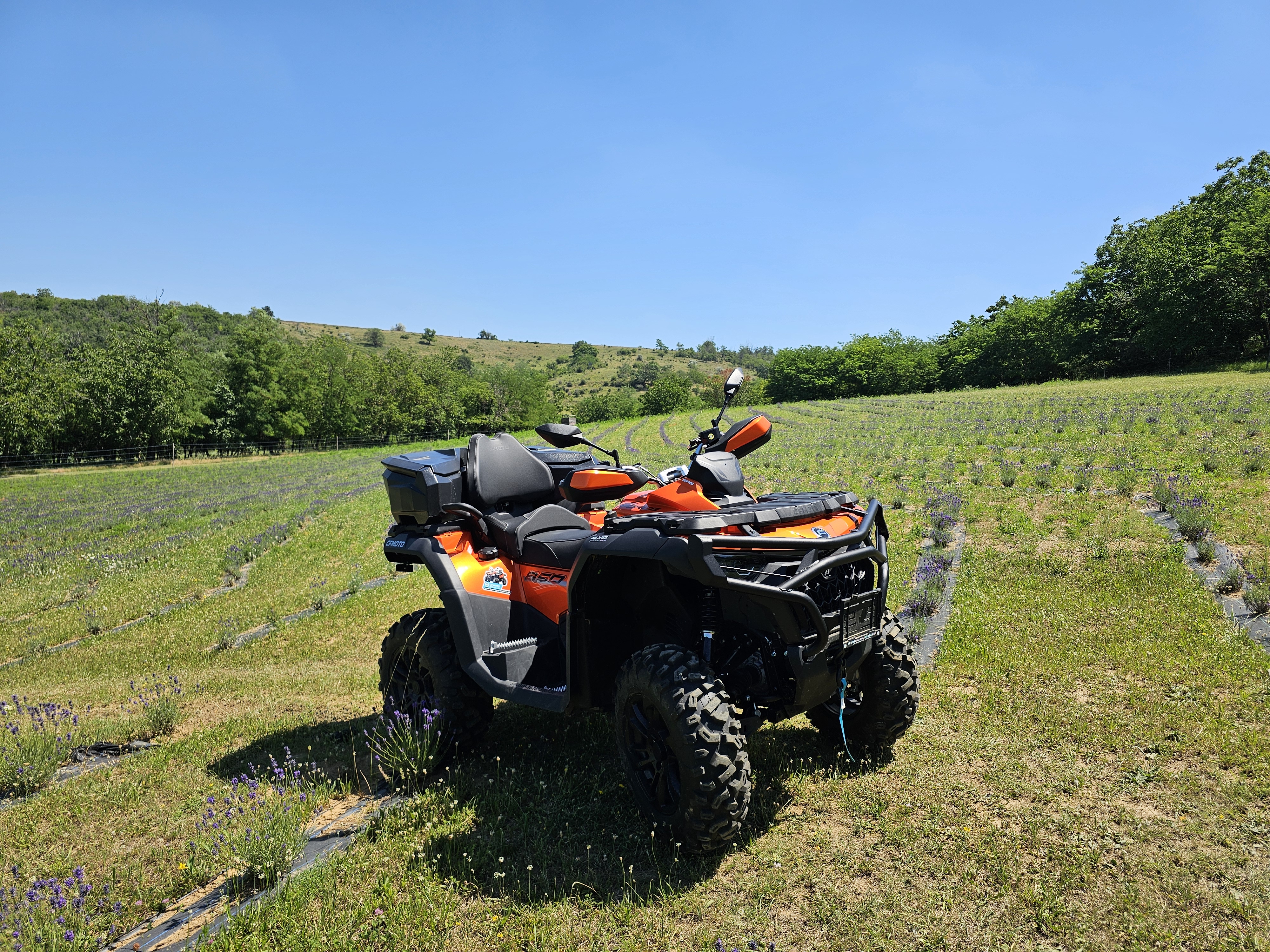CFMoto CForce 850 Quad ready for adventure - Gallery View