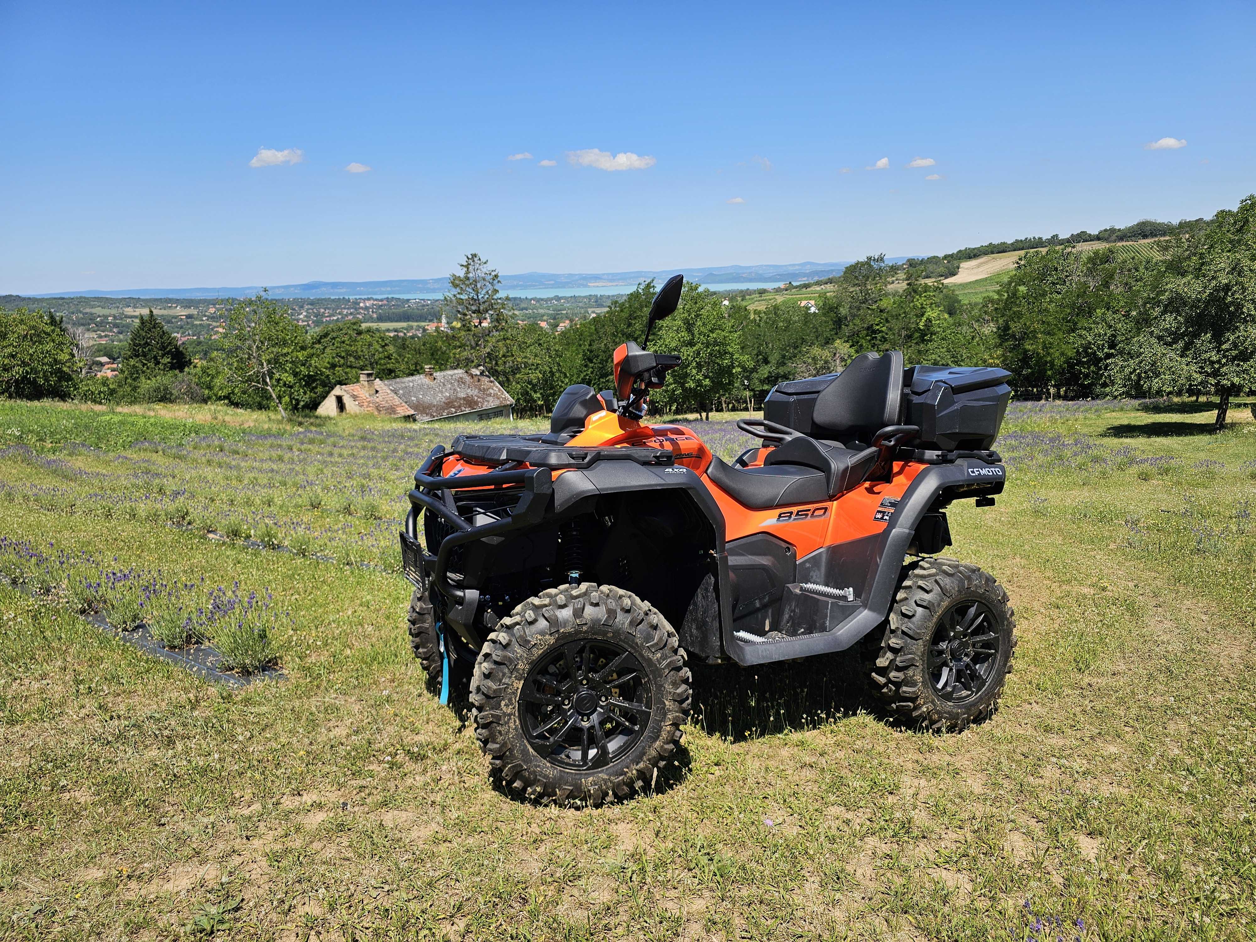 CFMoto CForce 850 Quad ready for adventure - Gallery View
