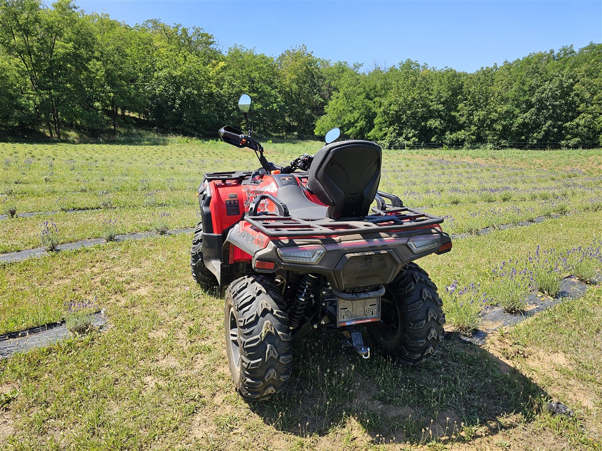 Loncin 550L ATV exploring the Kőröshegy countryside - Gallery View